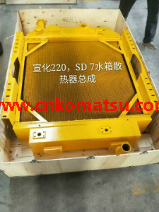 SHEHWA SD7 SDLGP SD7K SD7N dozer radiator , 0T42100 OT42100