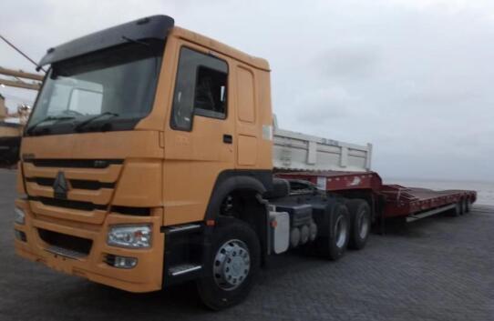 shipment for dump truck and low bed trailer
